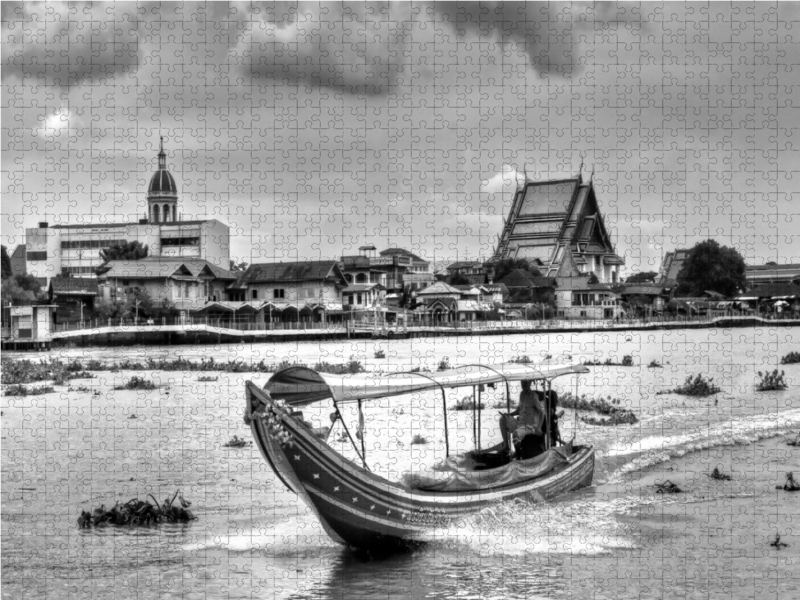 Longtail Boot, Chao Praya Fluss