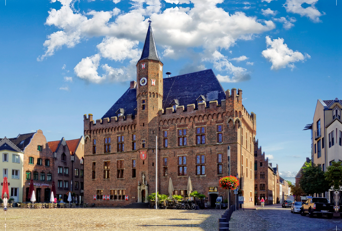 Kalkar, historisches Rathaus von 1445/46