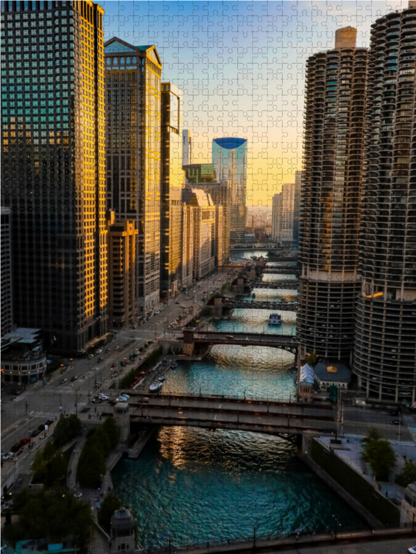 Ein Motiv aus dem Kalender Architektur Facetten Chicago 2020