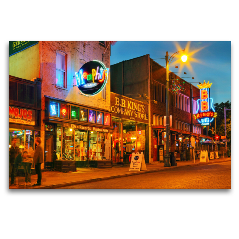 Musikkneipen in der Beale Street, Memphis, Tennessee