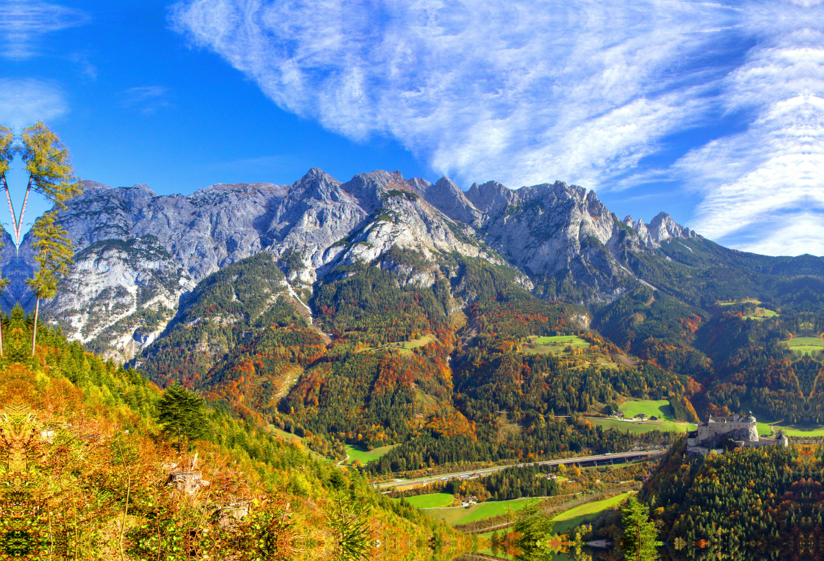 Von Werfen Richtung Tenneck