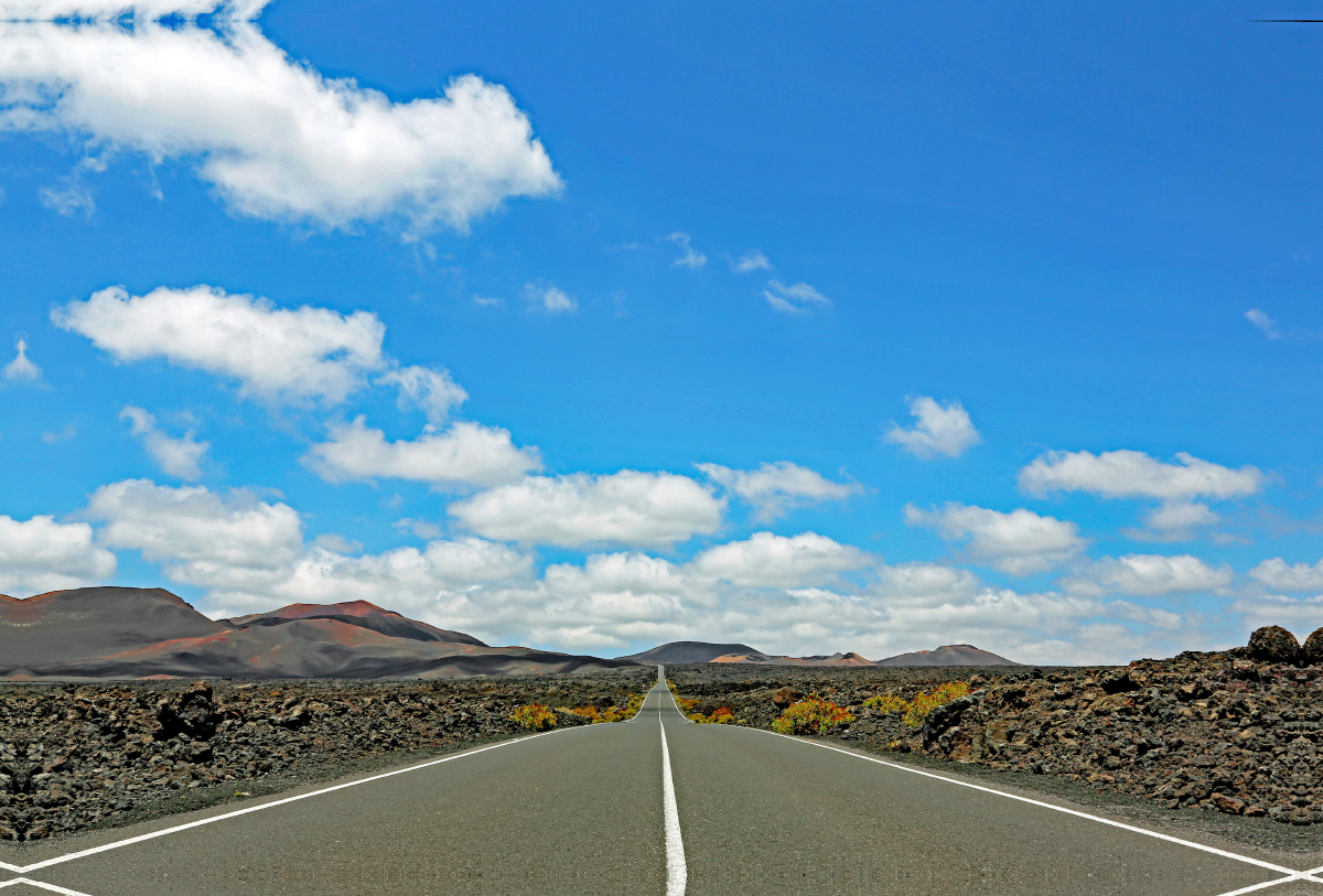 Lanzarote - Landstraße