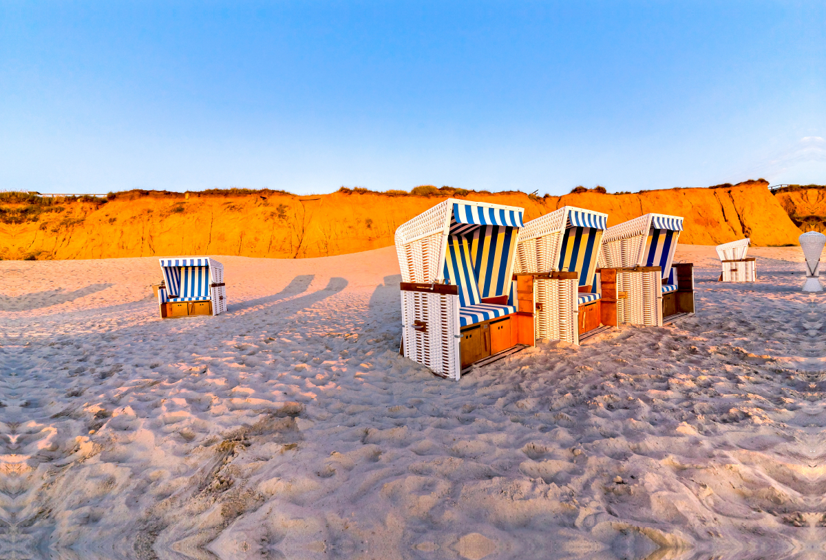 Strandblick auf SYLT