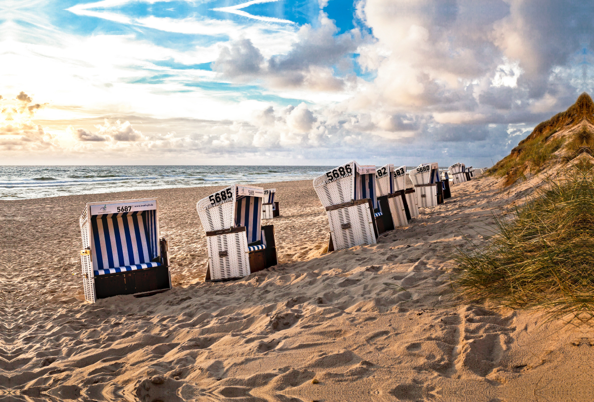 Strandblick auf Sylt