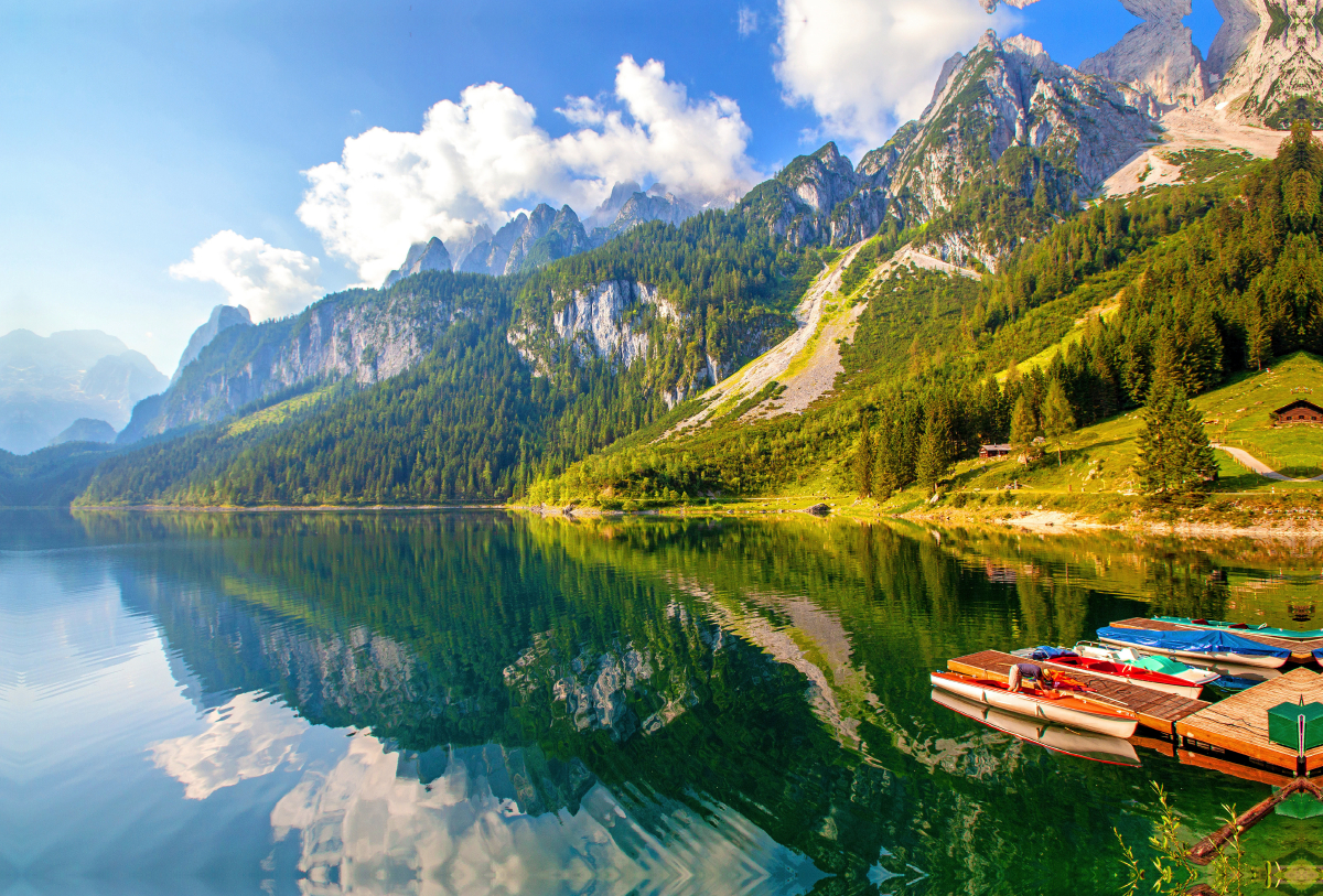 Ein Sommertag am Gosausee in Gosau