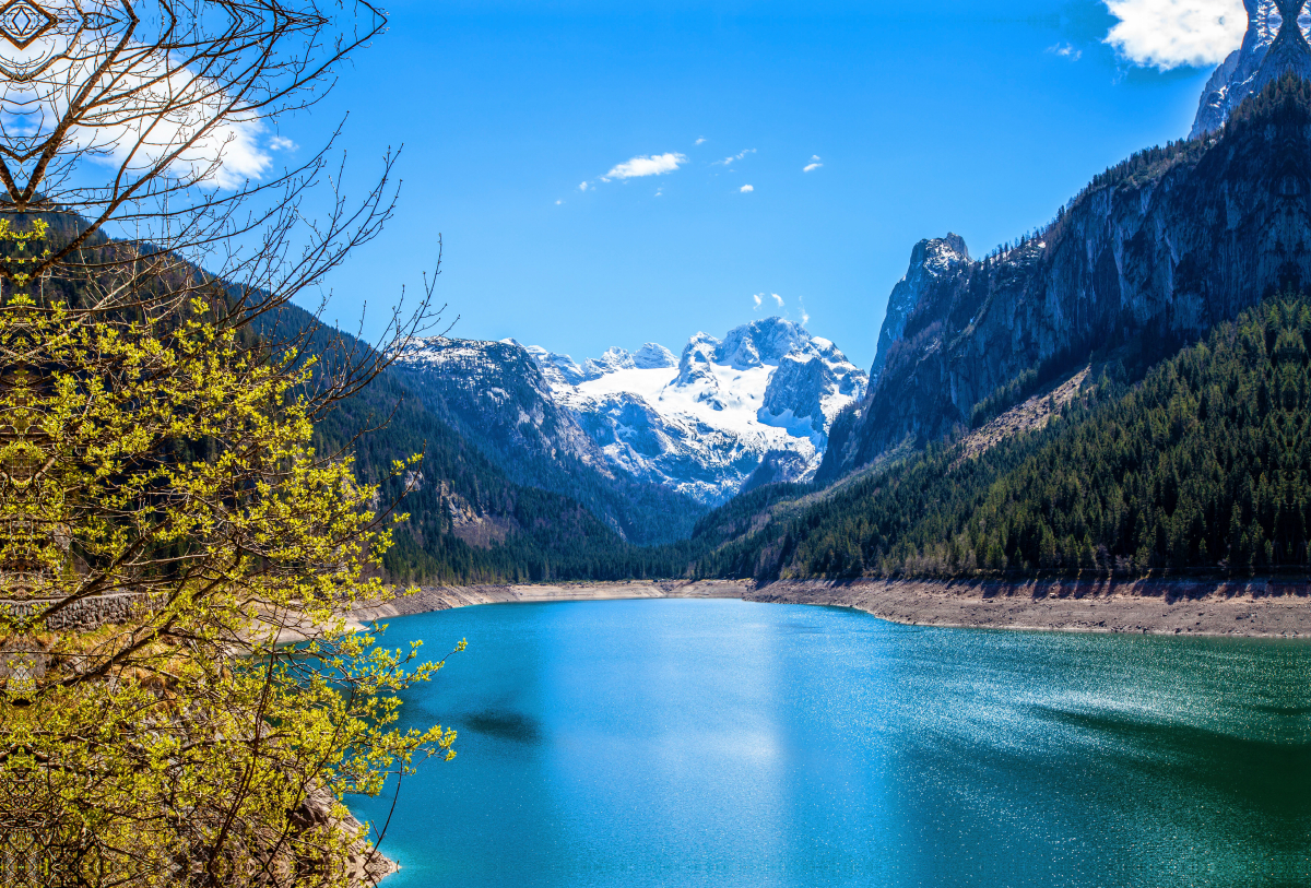 Am vorderen Gosausee in Gosau