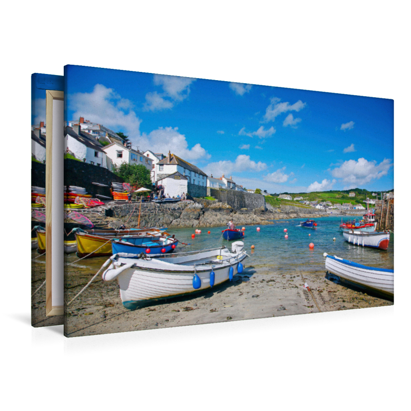 Coverack, Hafen und Fischerboote