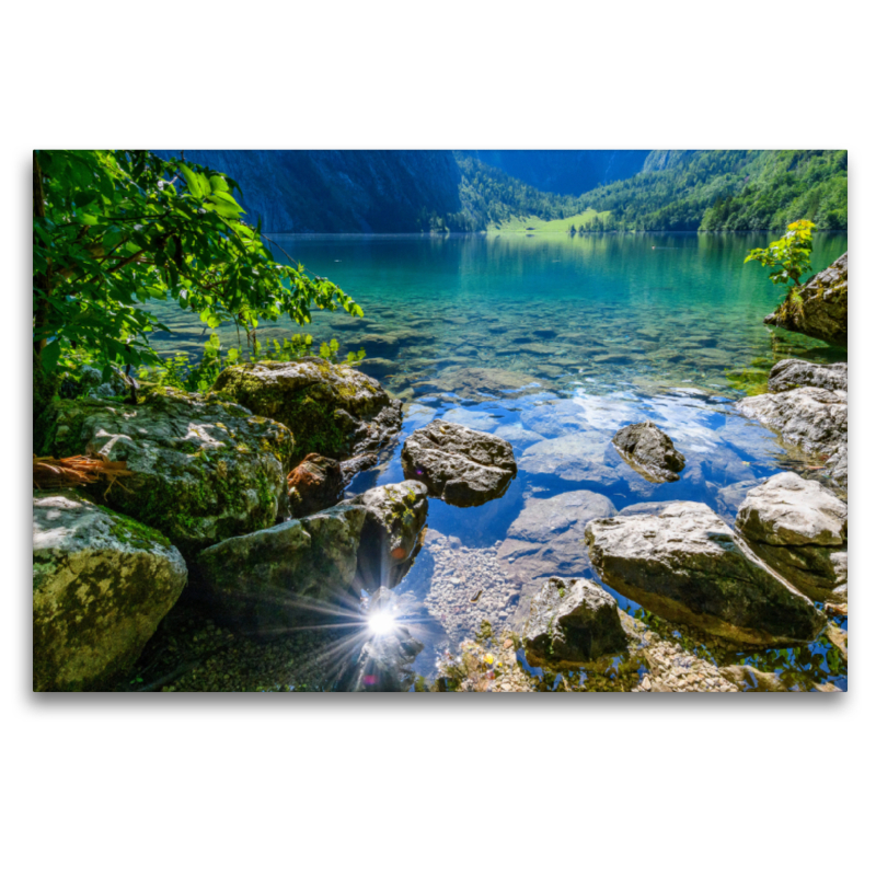 Obersee mit Fischunkelalm in der Ferne