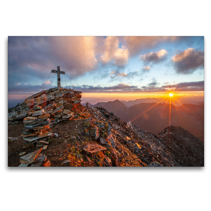 Traumhafter Sonnenaufgang am Larmkogel 3017m