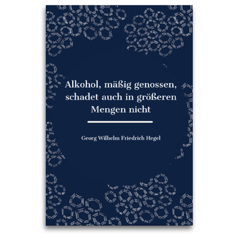 Alkohol, mäßig genossen, schadet auch in größeren Mengen nicht.