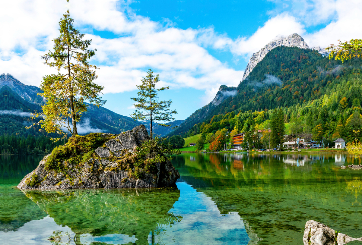 Am traumhaften Hintersee