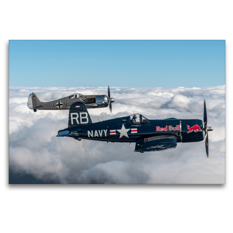 Chance Vought F4U Corsair, The Flying Bulls & Focke Wulf FW-190