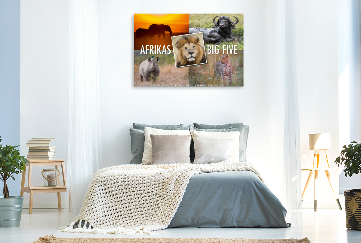 Ein Motiv aus dem Kalender Emotionale Momente: Afrikas Big Five / CH-Version