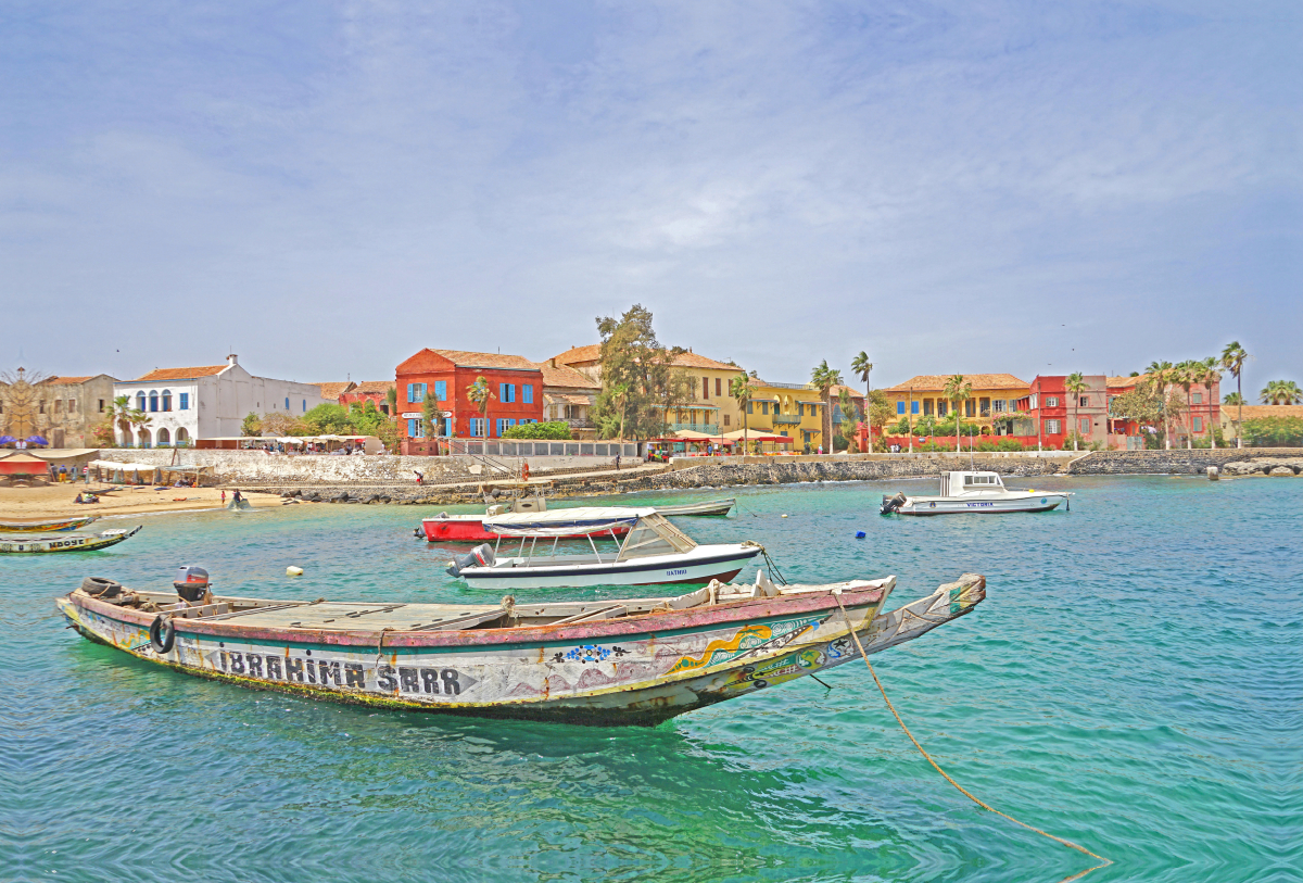 Auf Gorée, der ehemaligen Sklaveninsel bei Dákar im Senegal