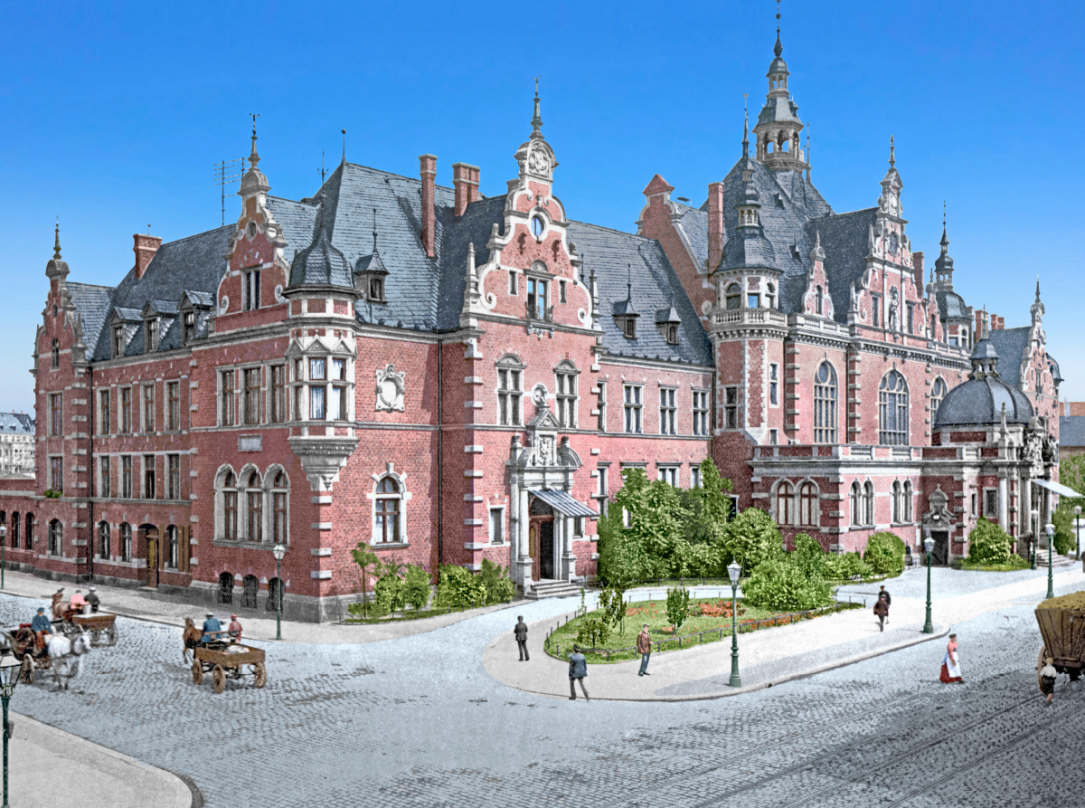 Leipzig - Buchhändlerbörse um 1900