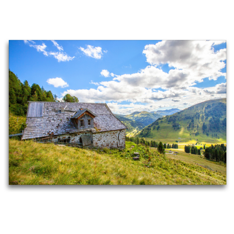 Eine alte Skihütte die Schilcheralm