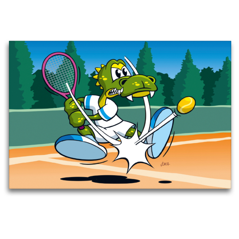 Tennis Krokodil!