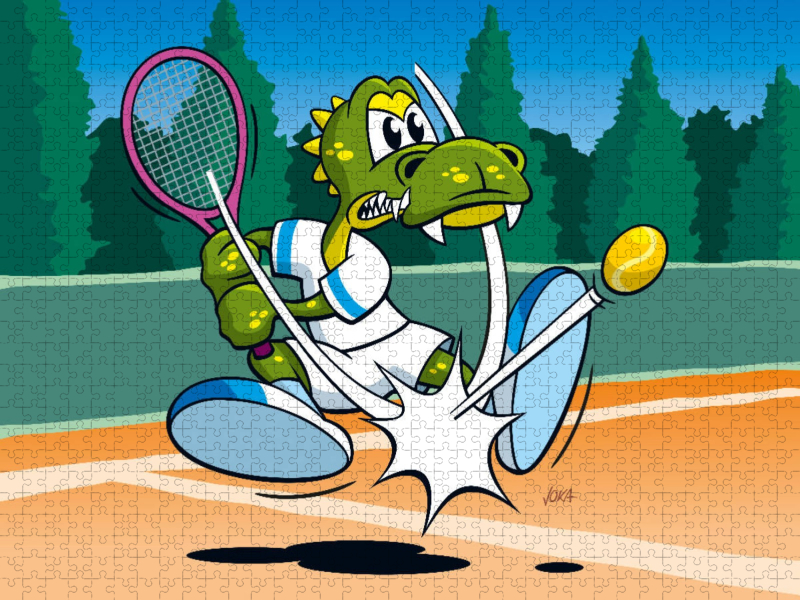 Tennis Krokodil!