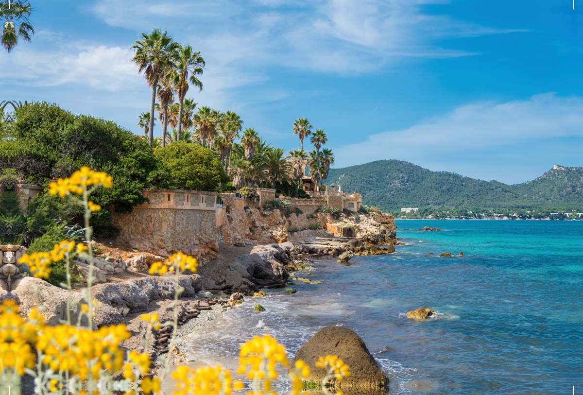 Strand bei Cala Millor Mallorca