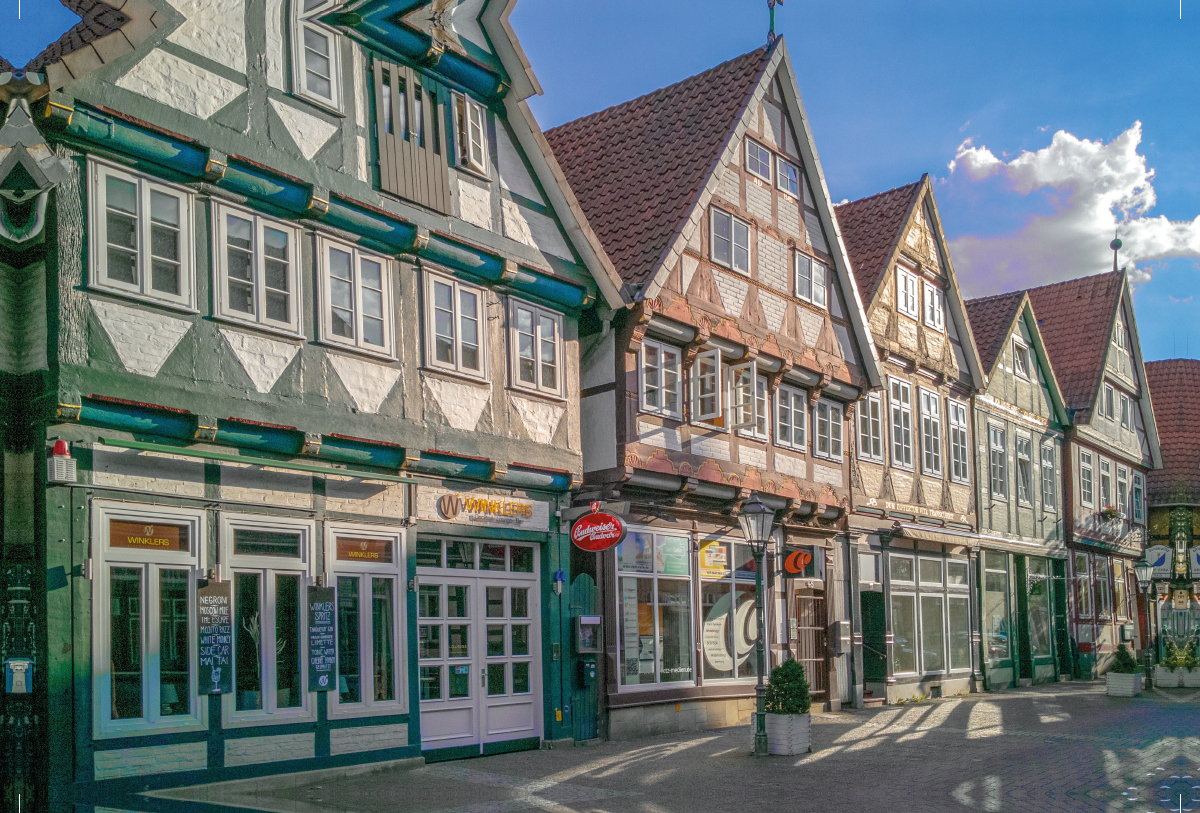 Celle - kleine Stadt in Niedersachsen