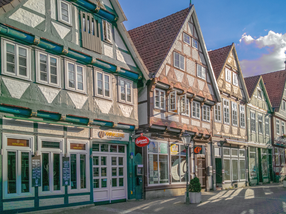 Celle - kleine Stadt in Niedersachsen