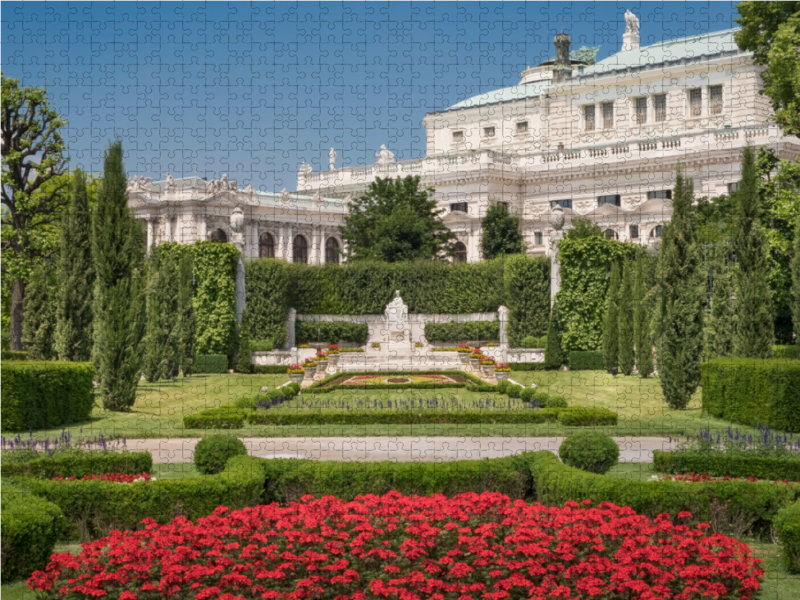 Volksgarten und Burgtheater