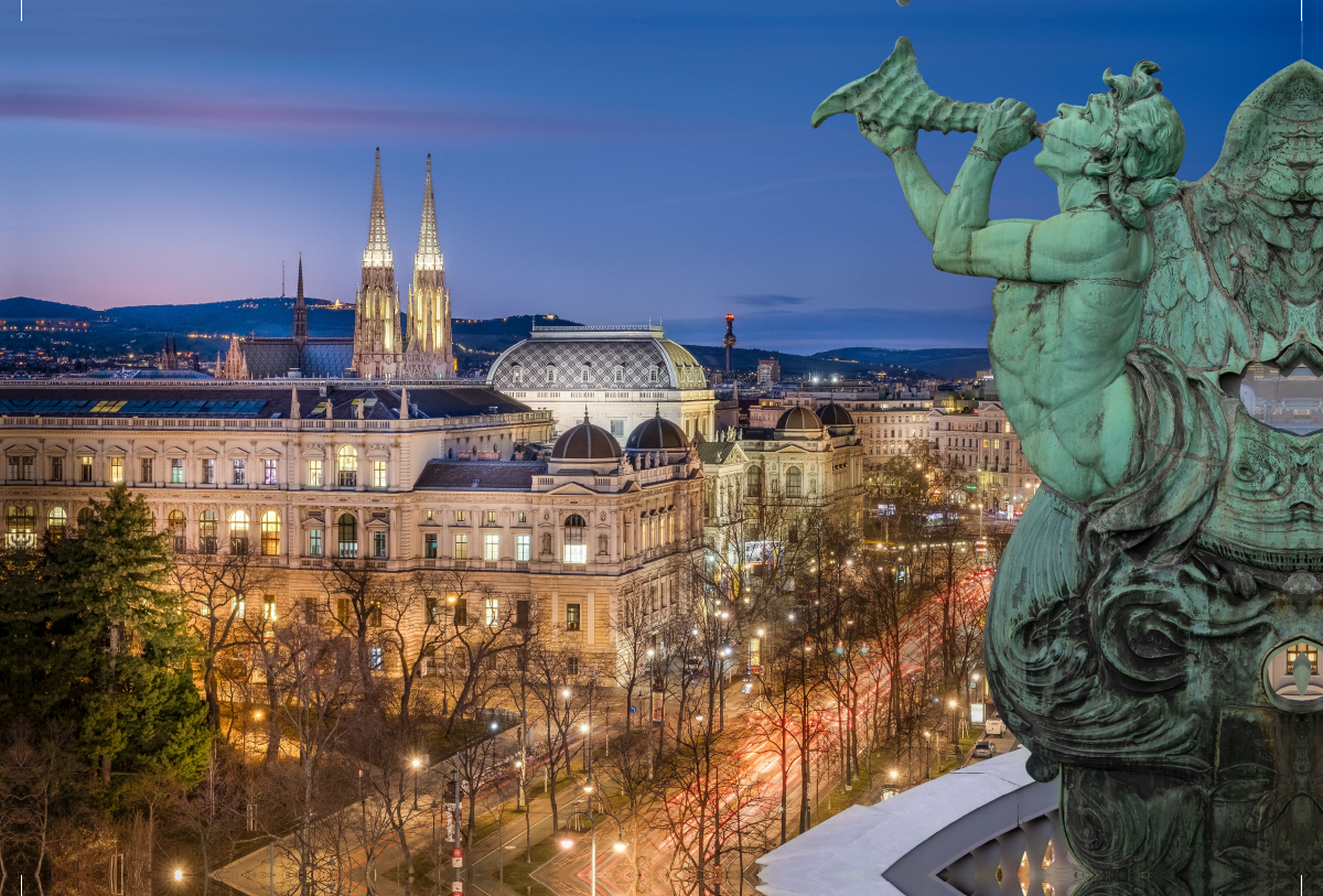 Universität und Votivkirche