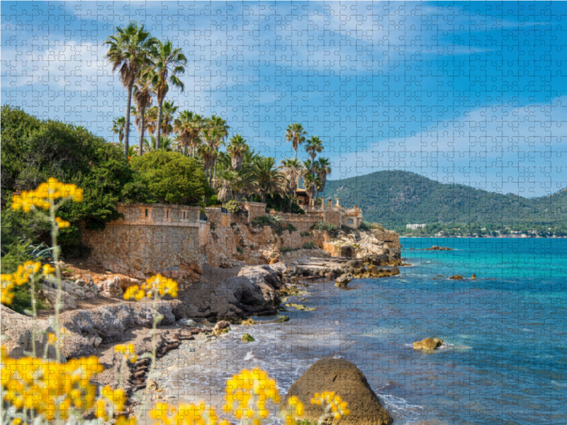 Strand bei Cala Millor Mallorca