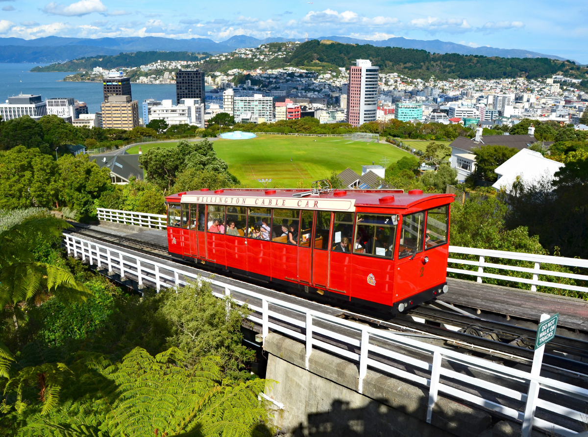 Seilbahn in Wellington