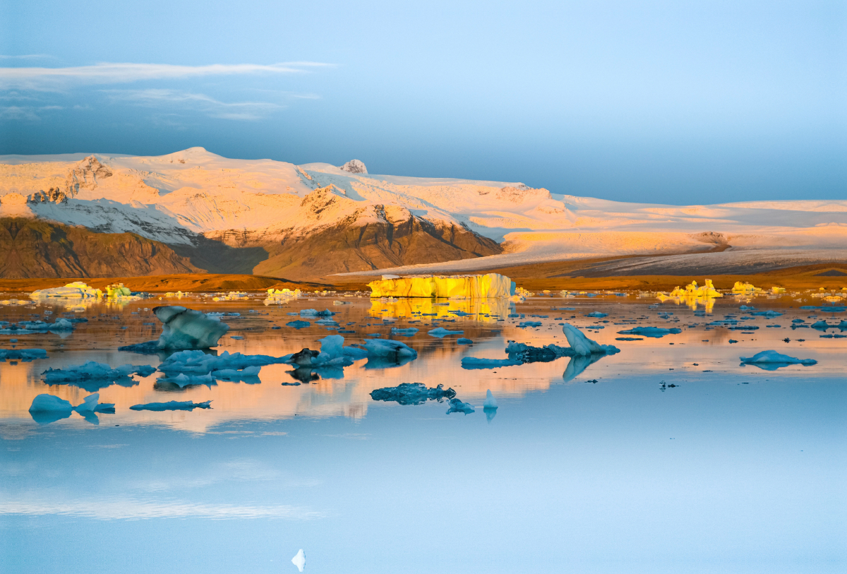 Jökulsárlón, Island