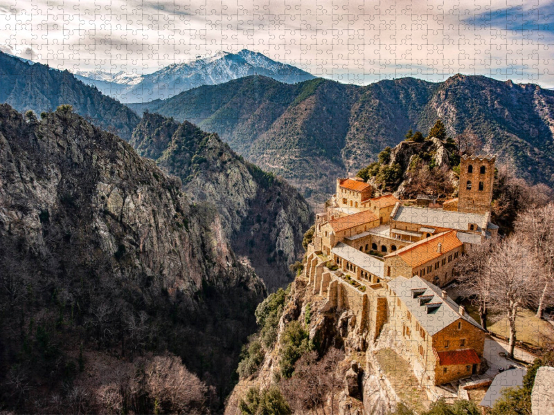 Auszeit im Kloster: Saint-Martin-de-Canigou