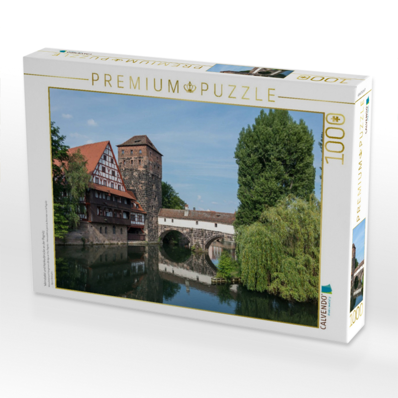 Weinstadel und Henkerbrücke an der Pegnitz