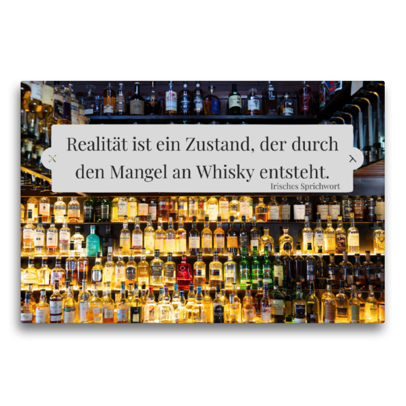 Realität ist ein Zustand, der durch den Mangel an Whisky entsteht.