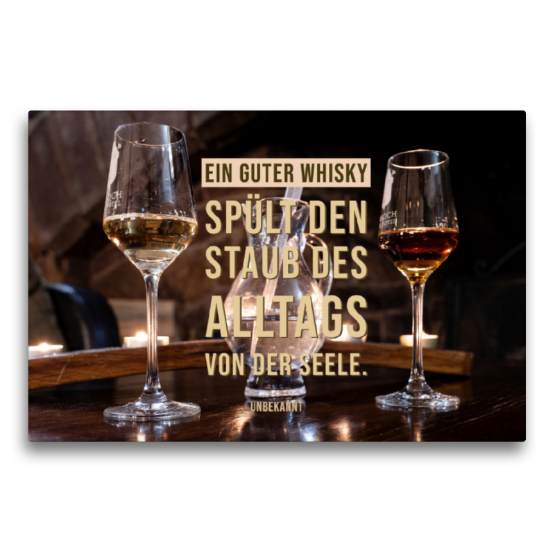 Ein guter Whisky spült den Staub des Alltags von der Seele.