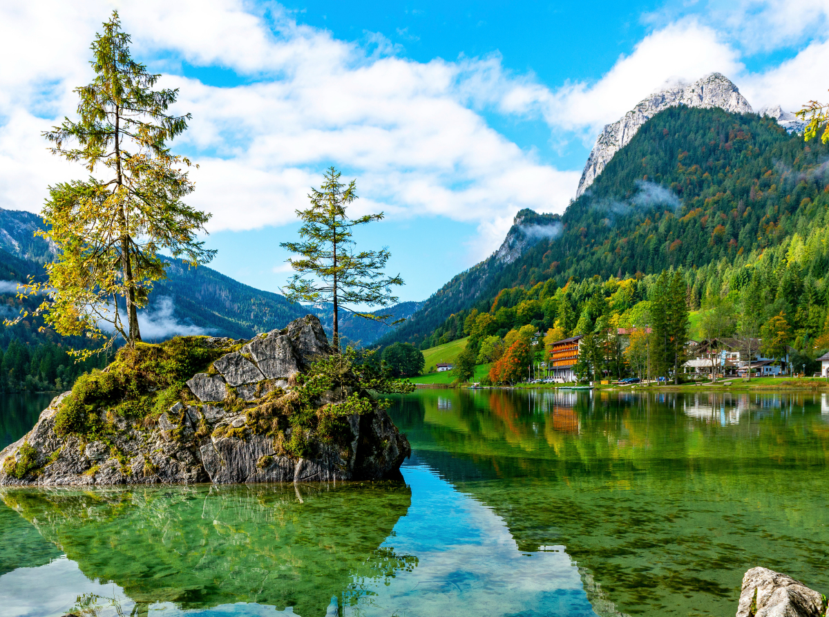 Am traumhaften Hintersee