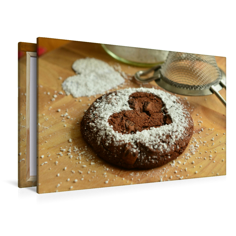 Romantischer Kuchen mit Herz