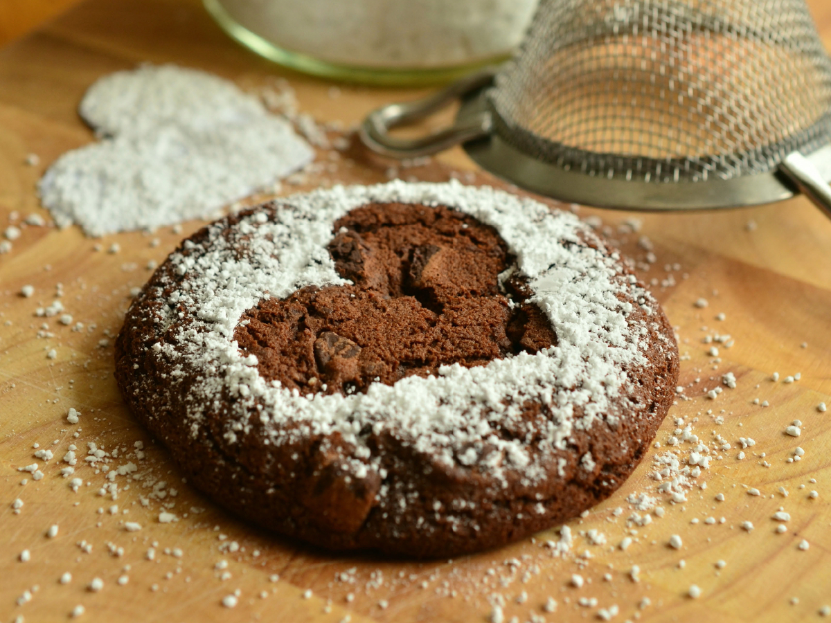 Romantischer Kuchen mit Herz