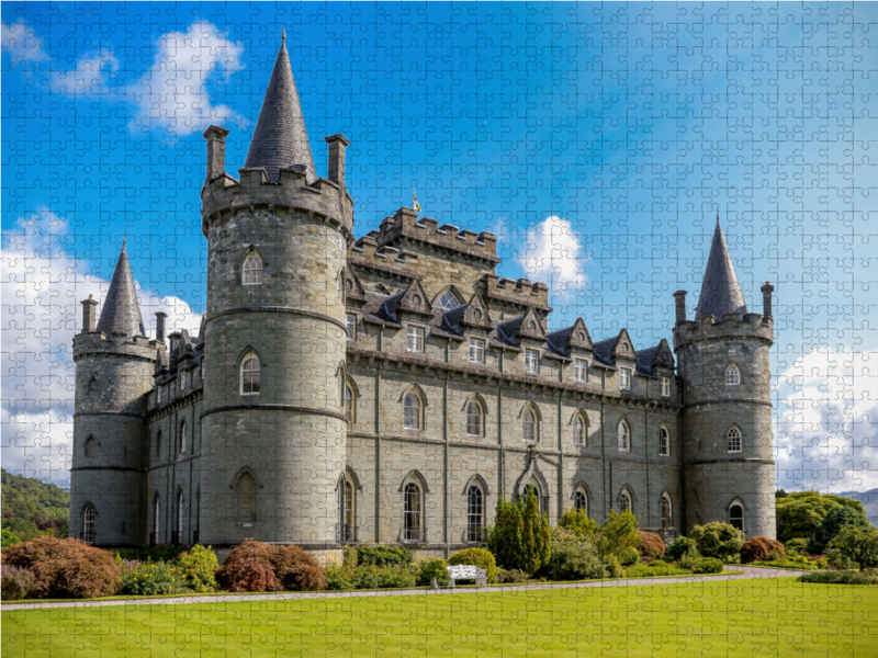 Inveraray Castle am Loch Fyne