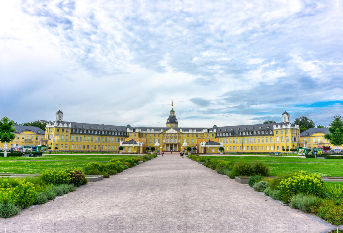 Das Schloss in Karlsruhe