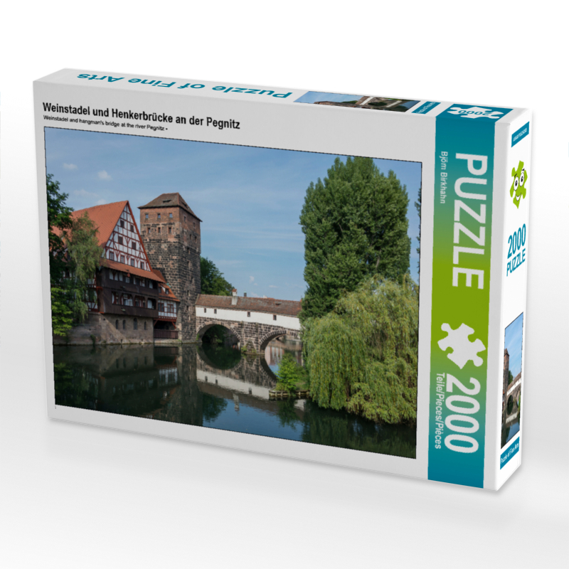 Weinstadel und Henkerbrücke an der Pegnitz