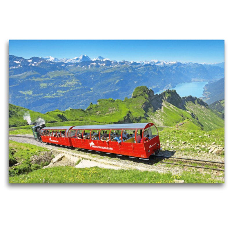 Brienzer Rothorn-Bahn (Zahnradbahn), Schweiz.