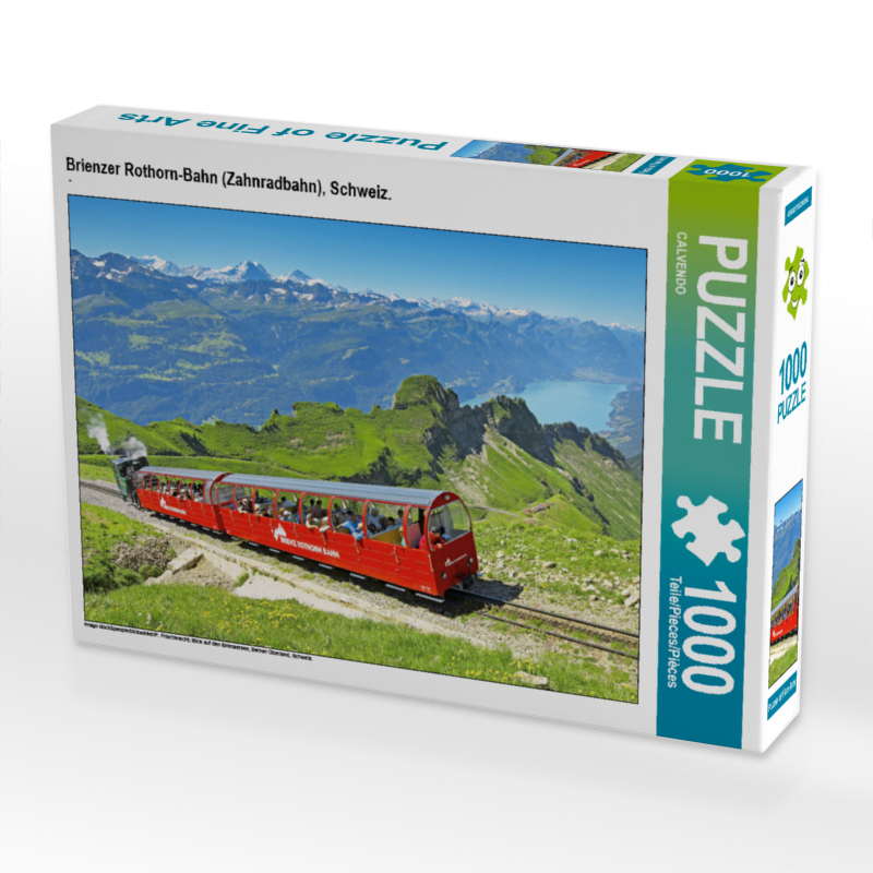 Brienzer Rothorn-Bahn (Zahnradbahn), Schweiz.