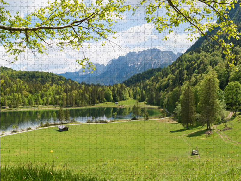 Ferchensee und Karwendel, Mittenwald