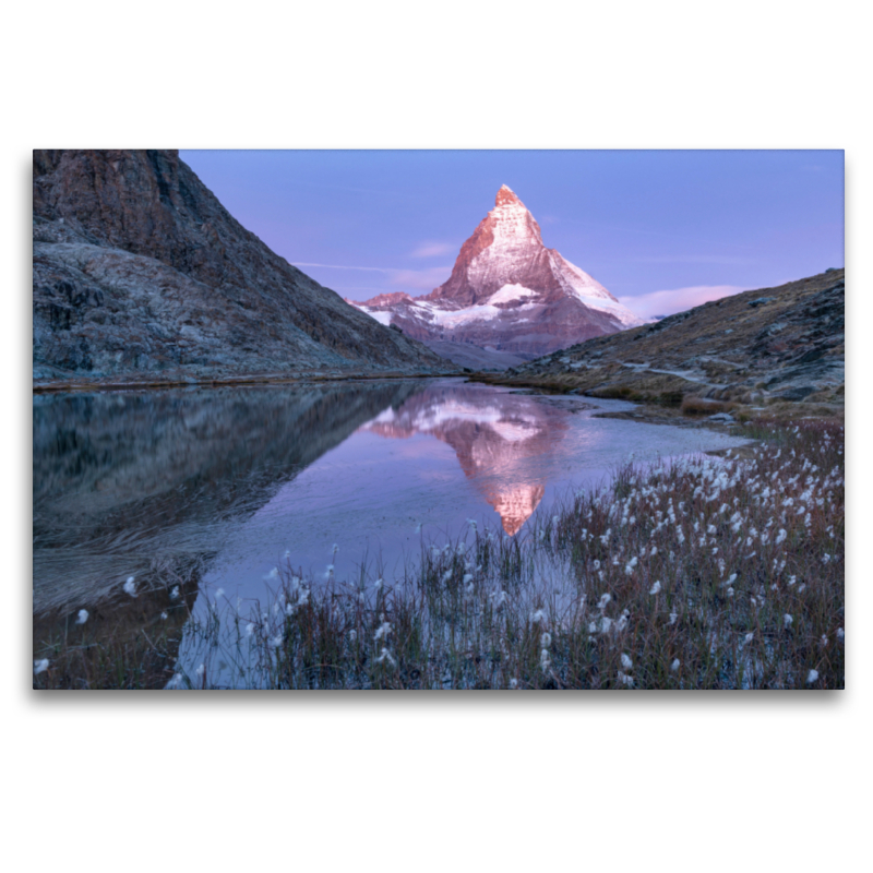 Riffelsee mit Matterhorn, Zermatt, Schweiz