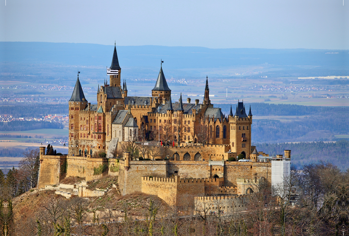 Burg Hohenzoller vom Zellerhorn