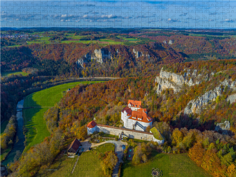 Burg Wildenstein über dem Oberen Donautal