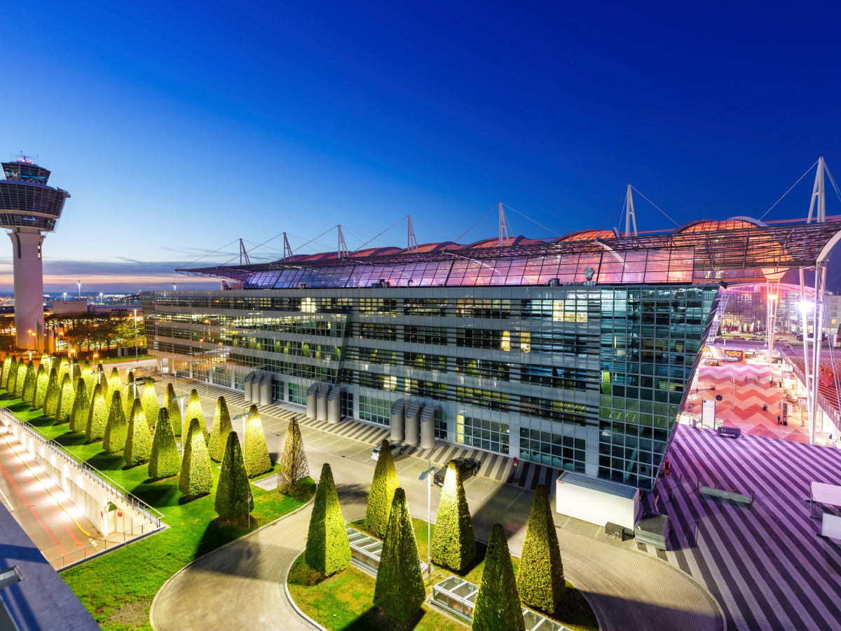 Flughafen München in Deutschland