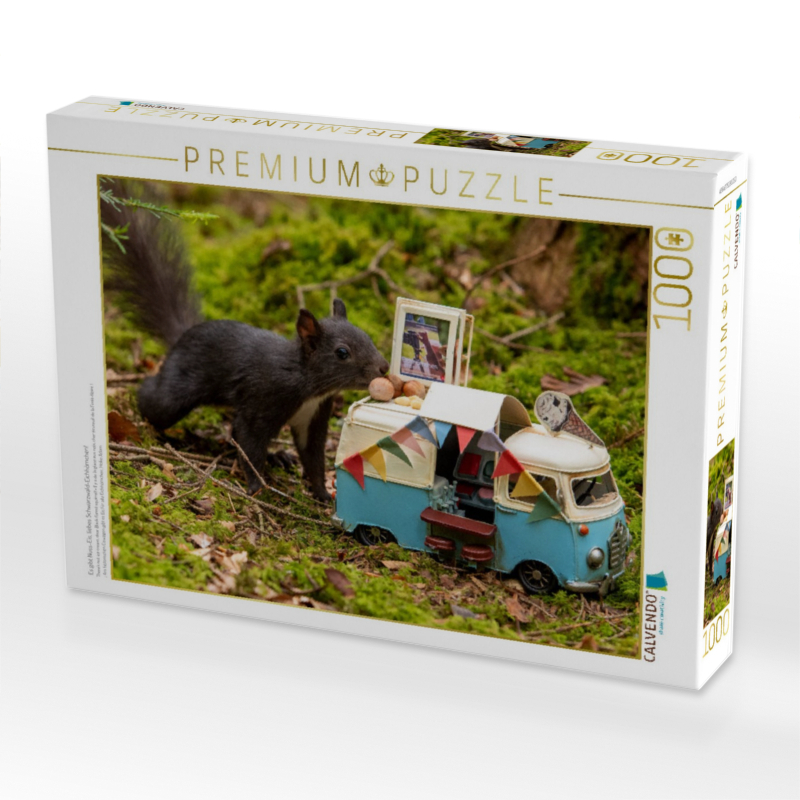 Es gibt Nuss-Eis, liebes Schwarzwald-Eichhörnchen!