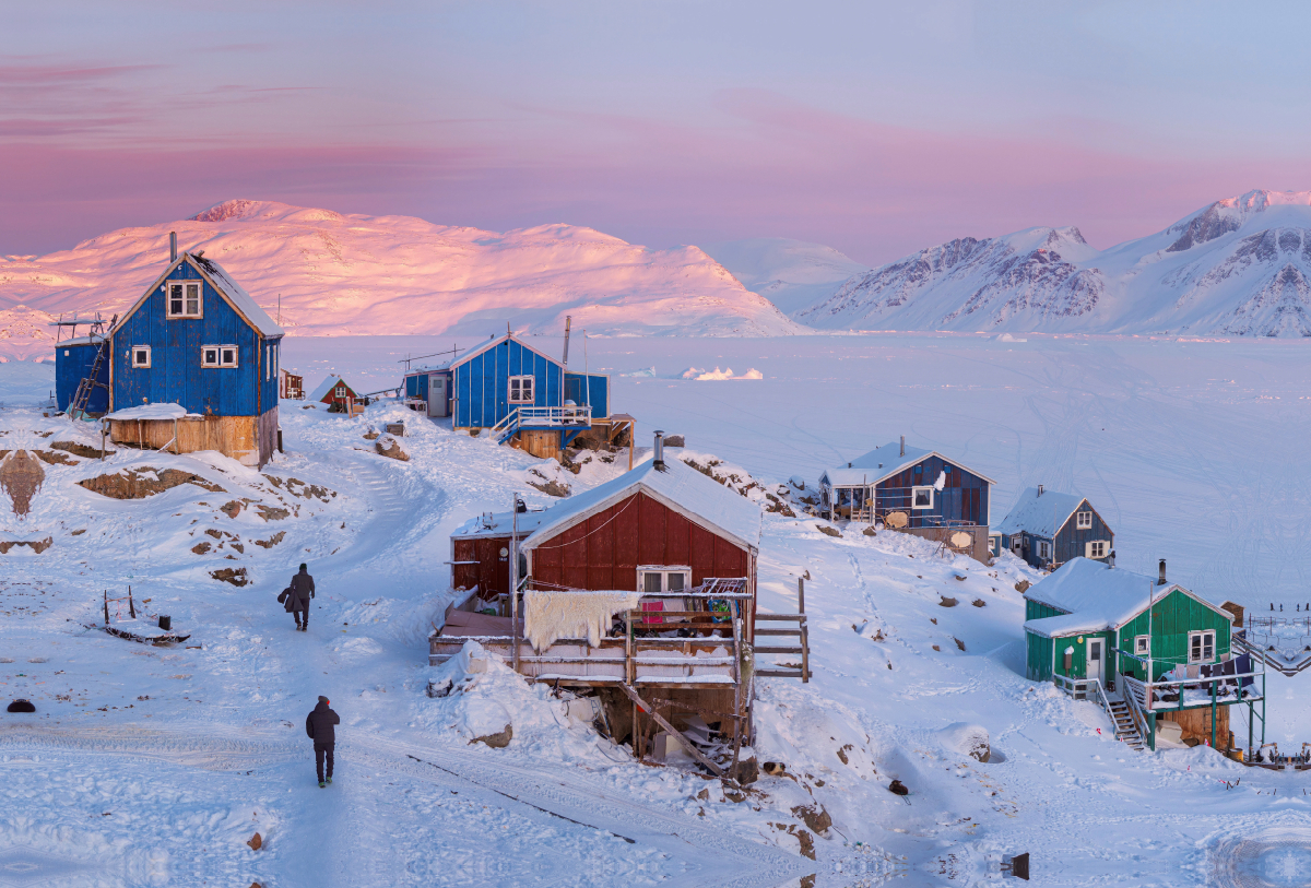 Kullorsuaq, ein traditionelles Jägerdorf an der Melville Bay