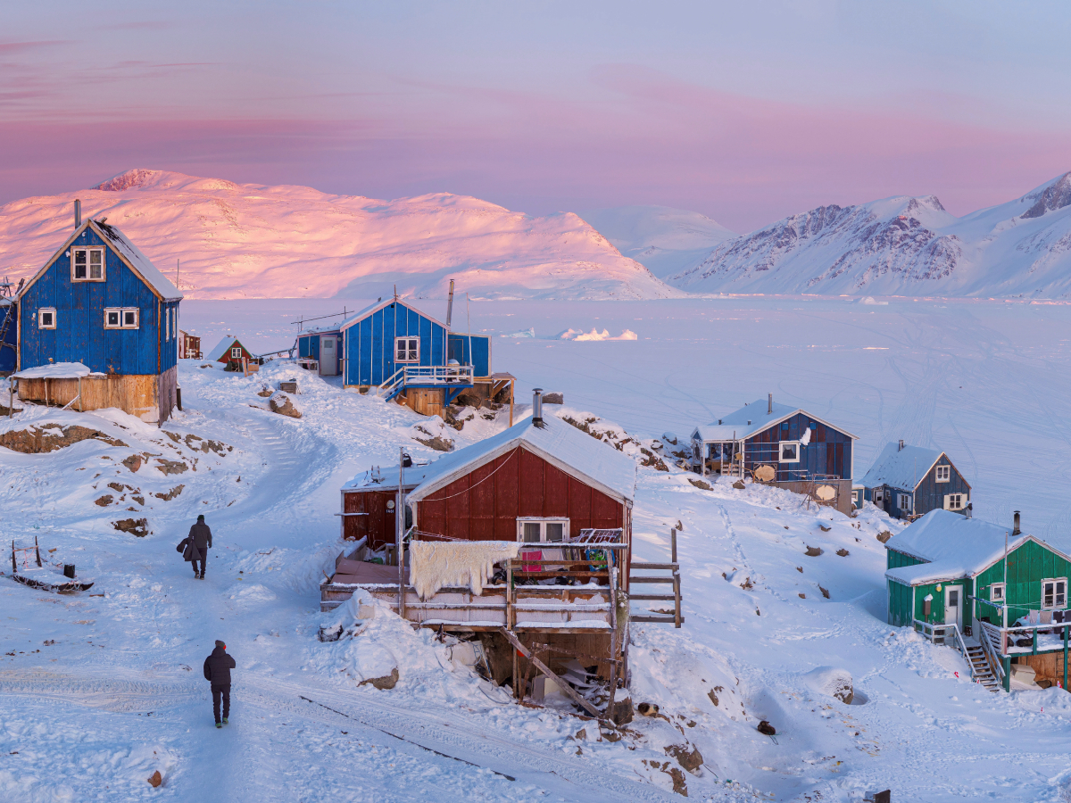 Kullorsuaq, ein traditionelles Jägerdorf an der Melville Bay